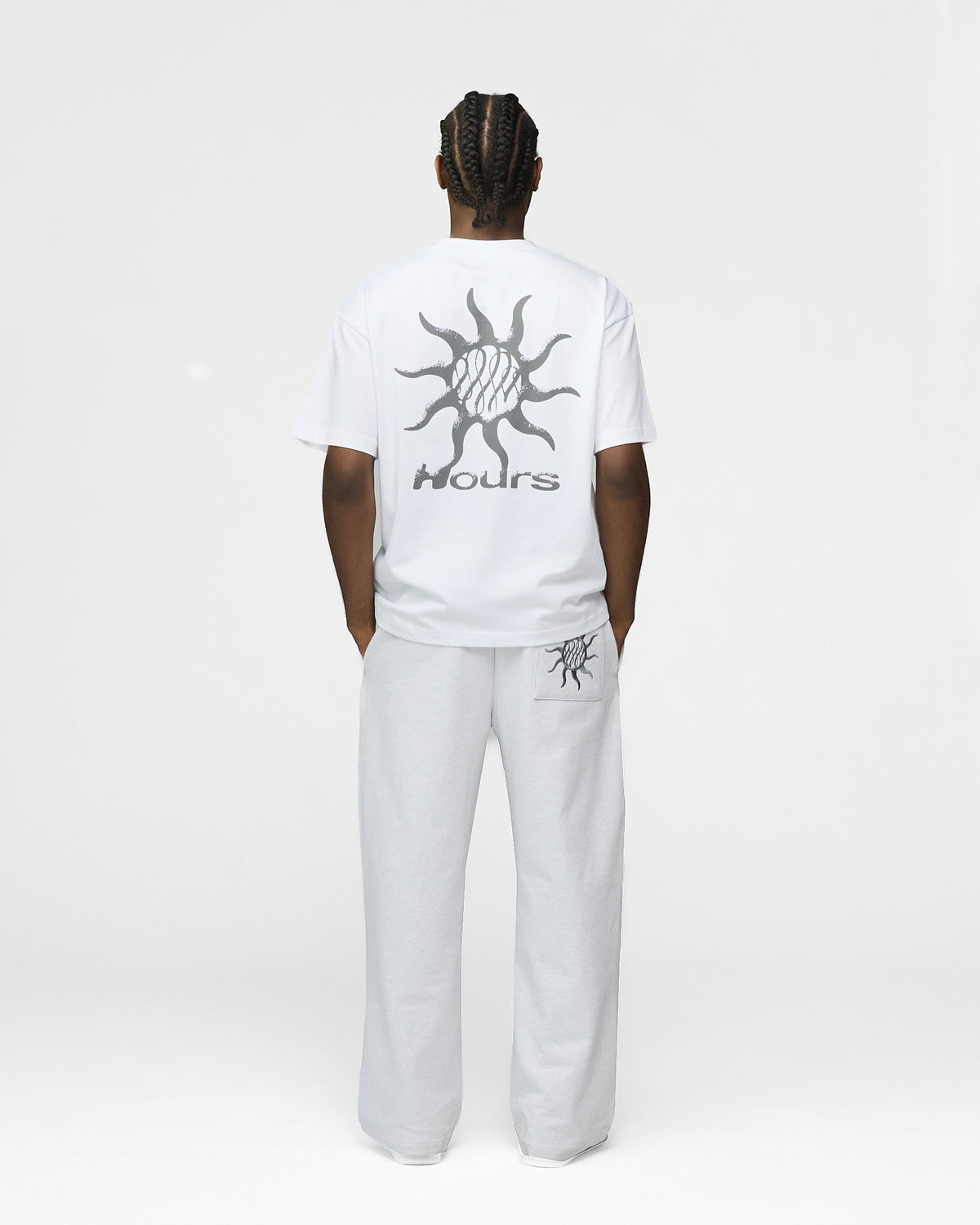 Infinity Sun Baggy Sweatpants - Ash