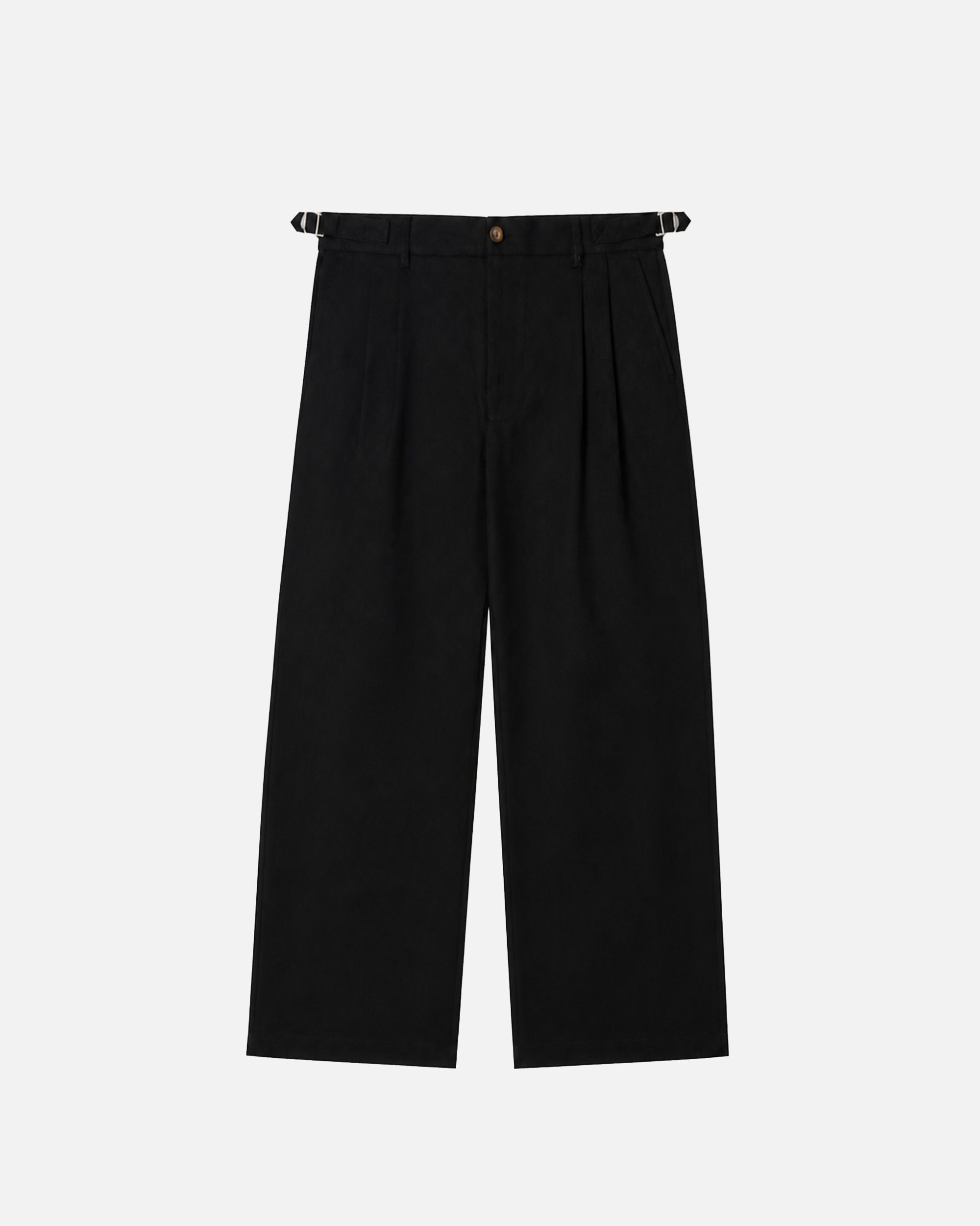 Pleated Pants - Black