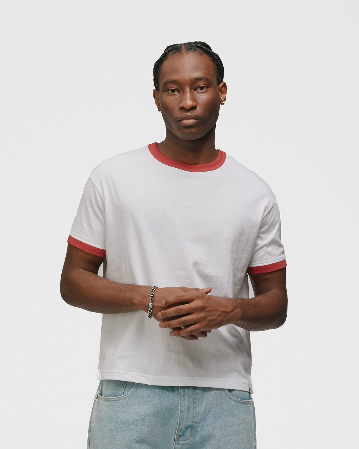 Ringer T-Shirt - Red