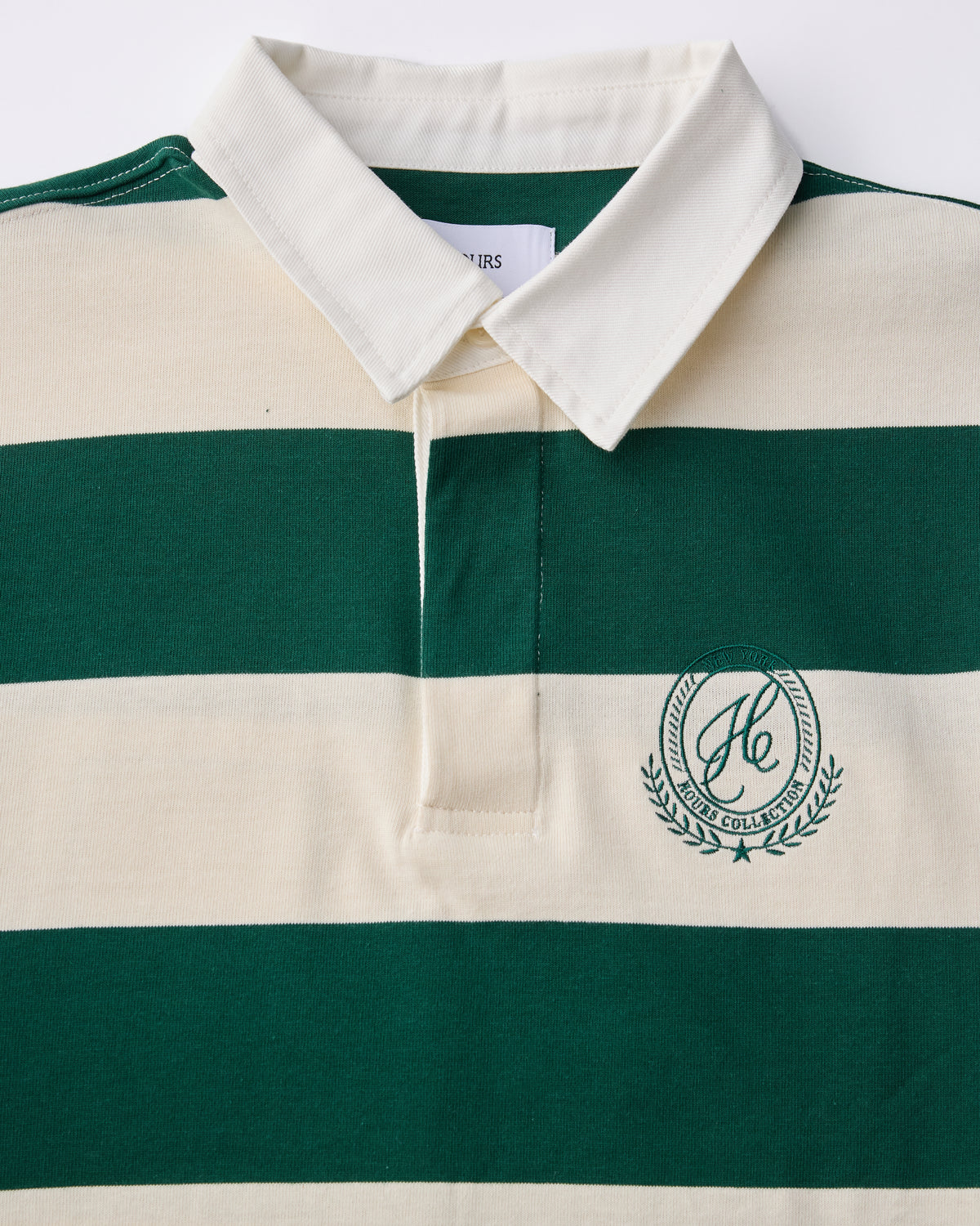 Cropped Rugby Shirt - Cream