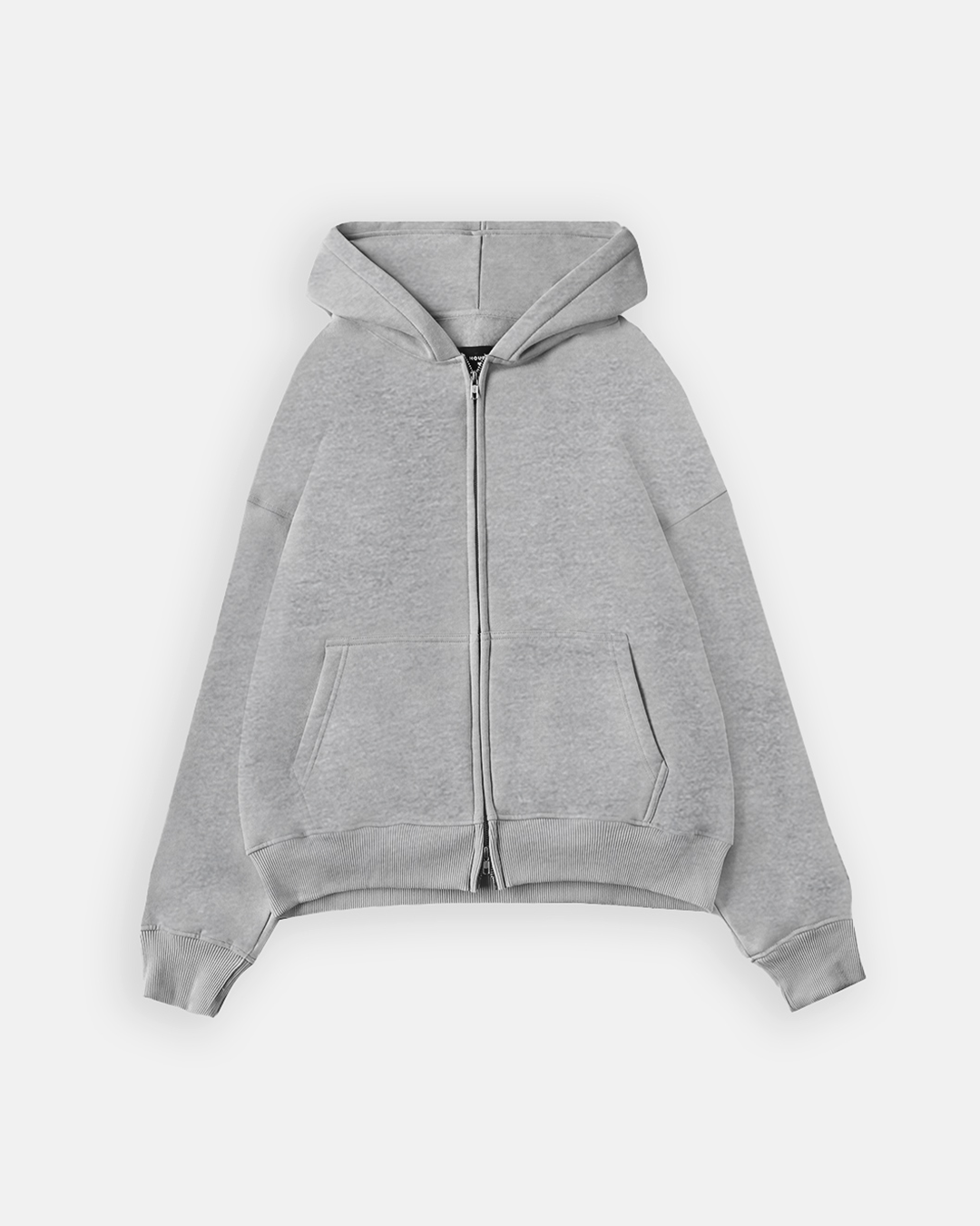 Grey zip jacket online