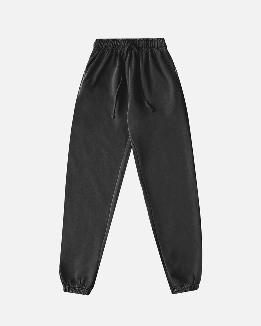【GRAILZ】ERBE OVERSIZED SWEATPANTS [WASHED BLACK] 0655. Tech-Terry™ Oversized Sweats - Black 
