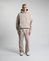 Drop Shoulder Hoodie - Desert