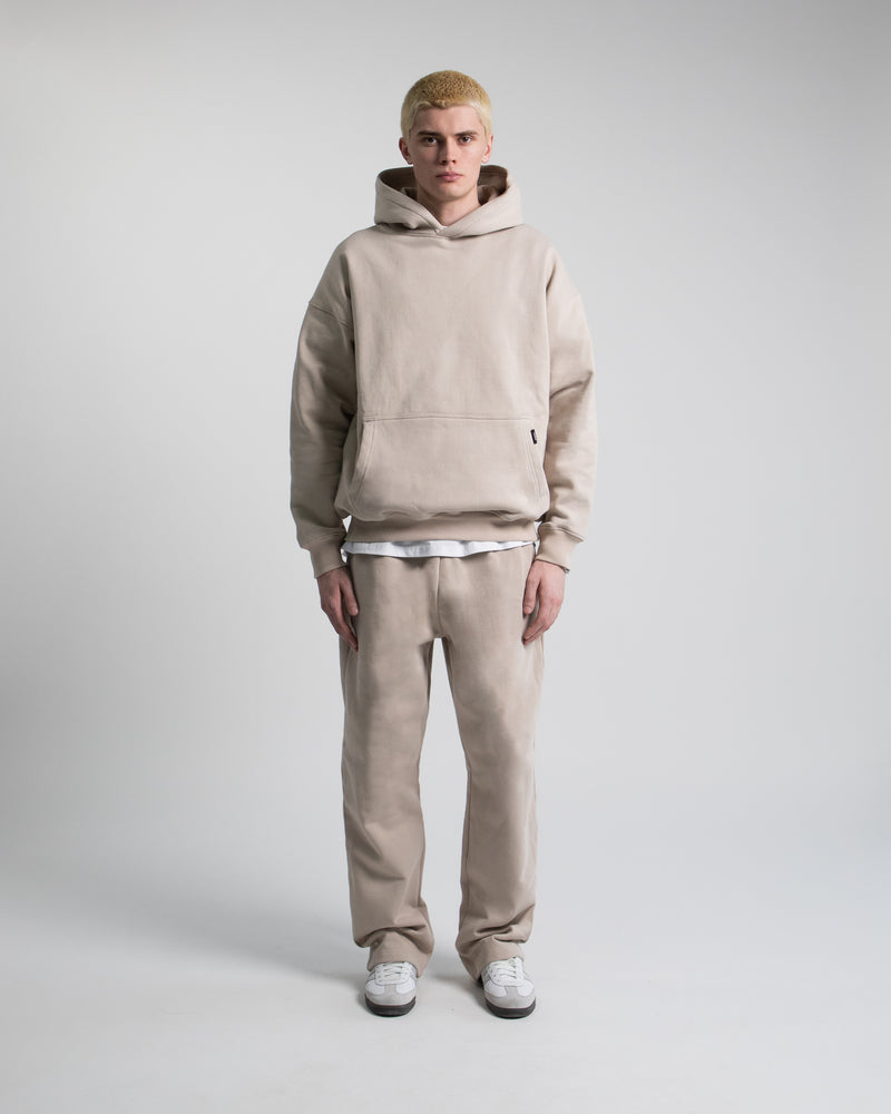 Drop Shoulder Hoodie - Desert