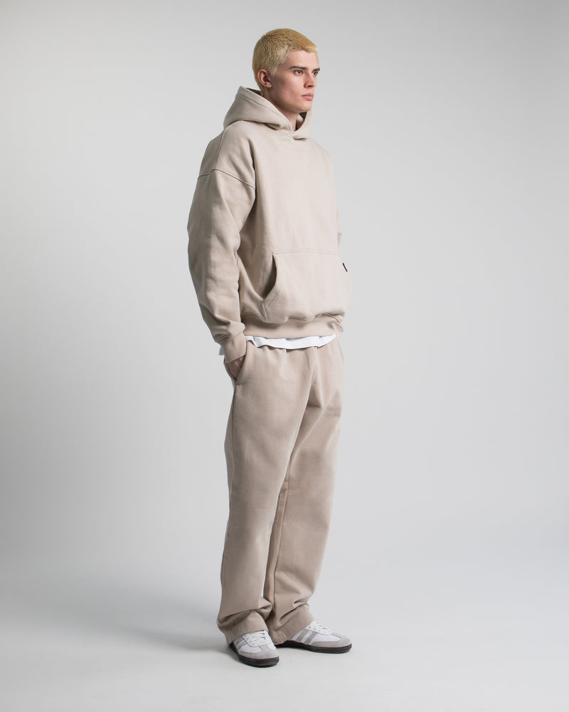 Drop Shoulder Hoodie - Desert