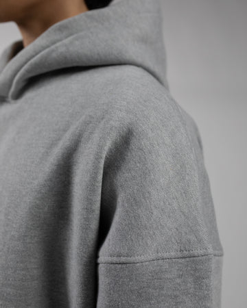 Cropped Hoodie - Grey