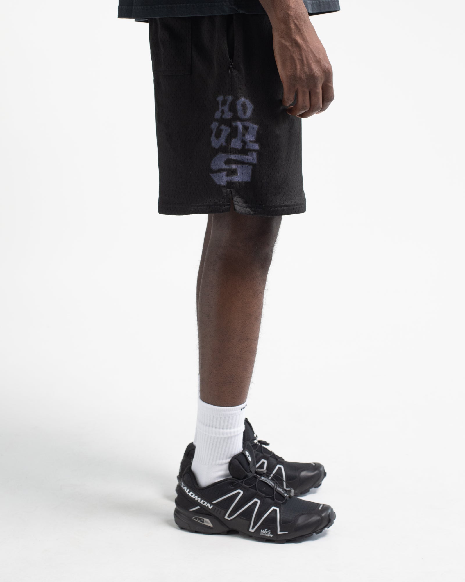 H Ball Mesh Shorts - Black – Hours