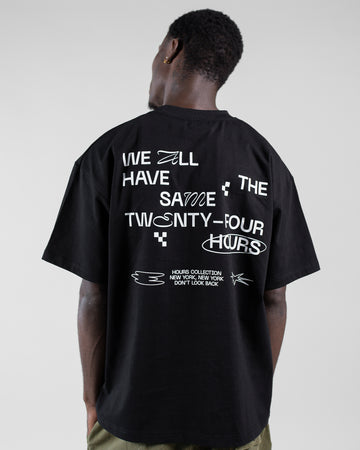 Same 24 Hours T-Shirt - Black