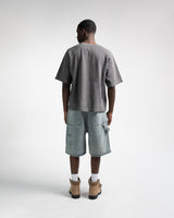 Thermal Boxy T-Shirt - Vintage Grey