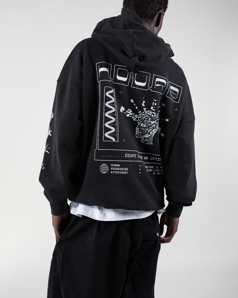 Mind Programming Hoodie - Vintage Black