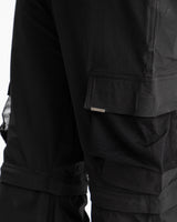 Convertible Cargo Pant - Black