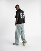 Baggy Denim Pants - Washed Blue