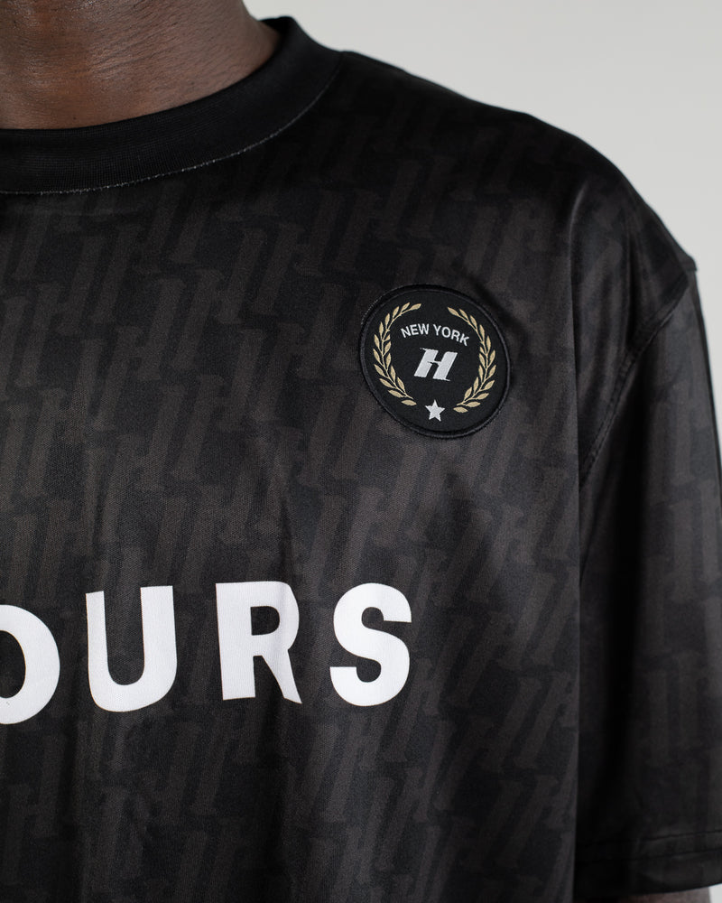 Hours Soccer Jersey - Black