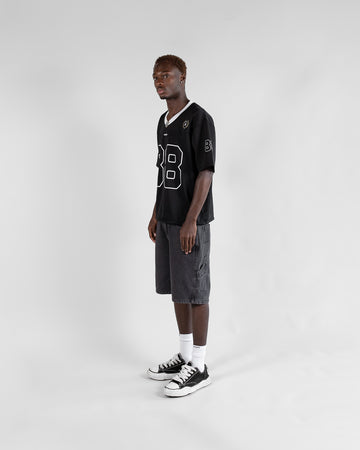 Hours Football Jersey - Black