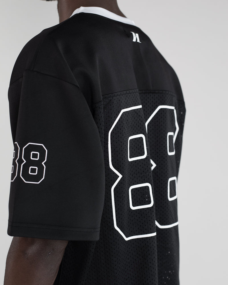 Hours Football Jersey - Black