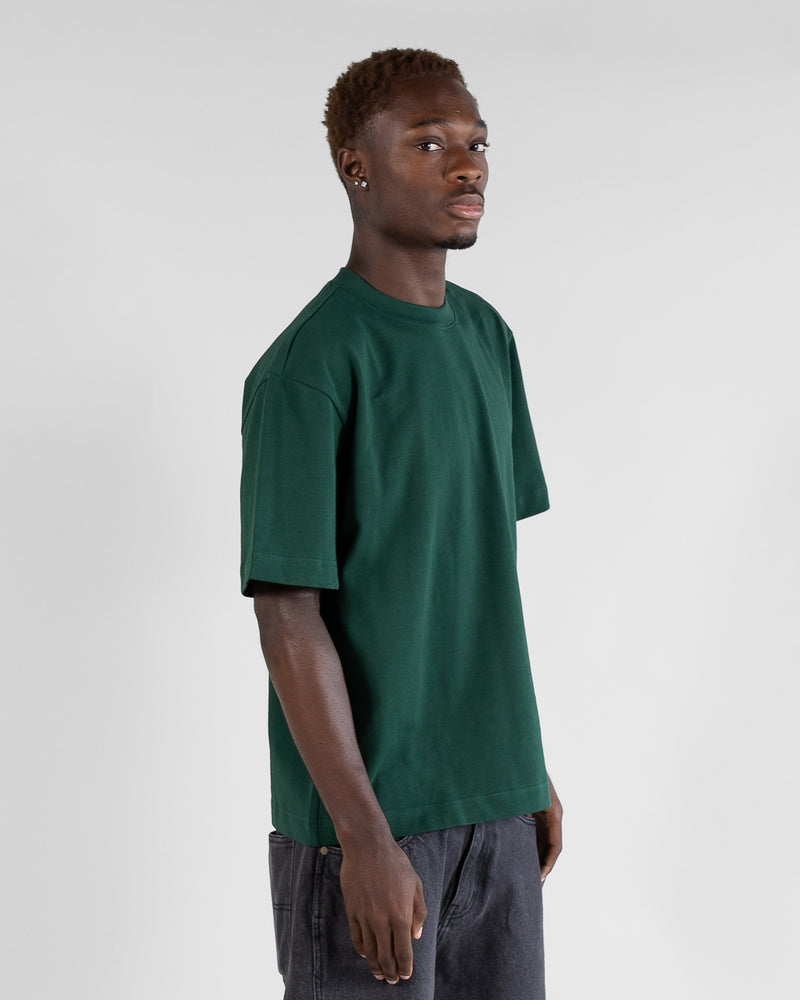 Cropped T-Shirt - Forest Green