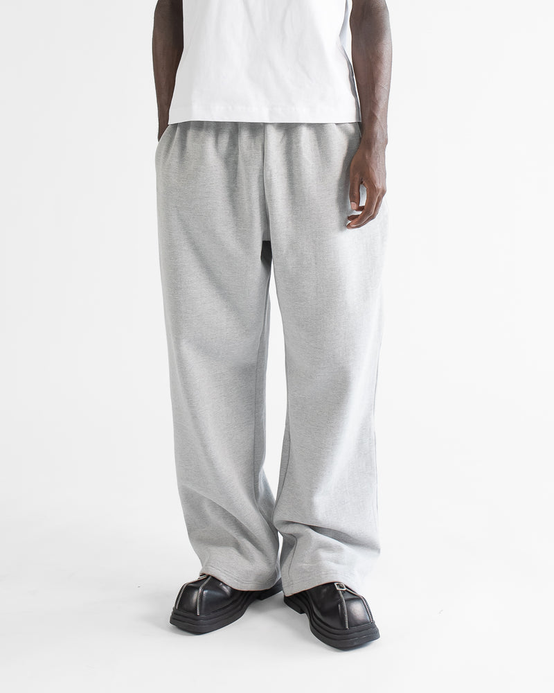 Baggy Non Cuffed Track Pants Baggy Sweatpants Grey