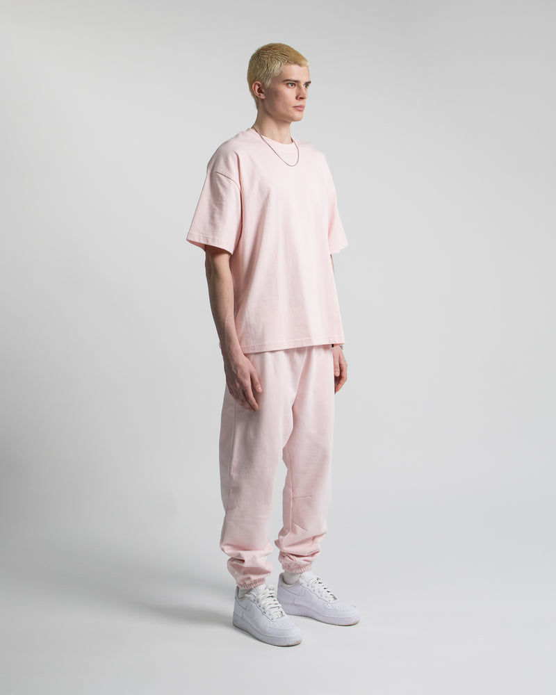 Drop Shoulder T-Shirt - Blush