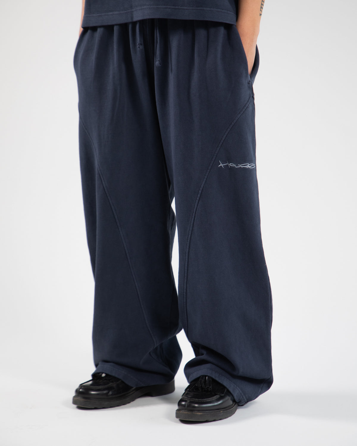 Signature Baggy Sweatpants - Vintage Navy