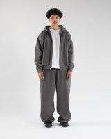 Signature Zip Hoodie - Vintage Grey