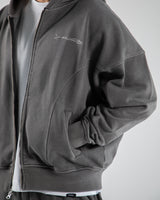 Signature Zip Hoodie - Vintage Grey
