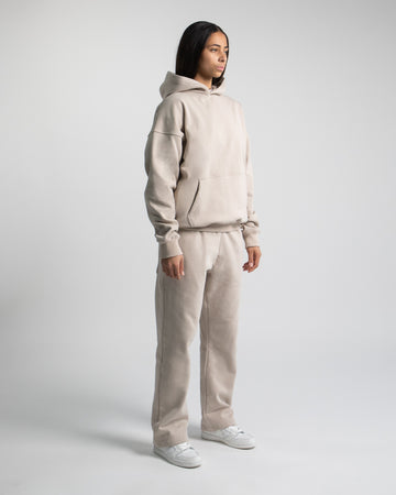 Drop Shoulder Hoodie - Desert