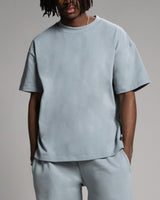 Drop Shoulder T-Shirt - Slate