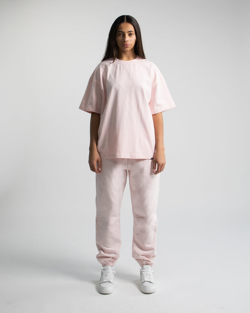 Drop Shoulder T-Shirt - Blush