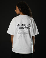 Member of No Clubs T-Shirt - White