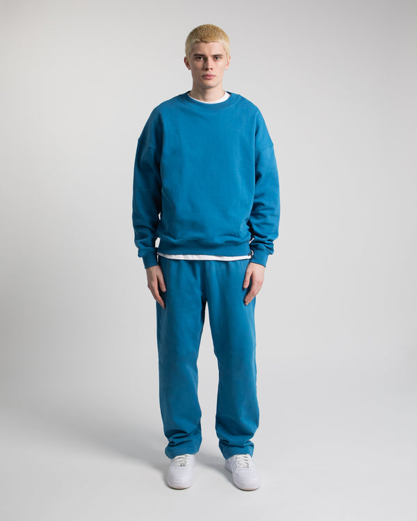 Drop Shoulder Crewneck - Laguna