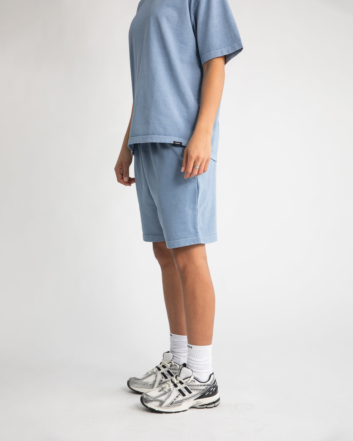 Cotton Shorts - Vintage Blue