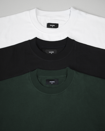 Drop Shoulder T-Shirt - 3 Pack