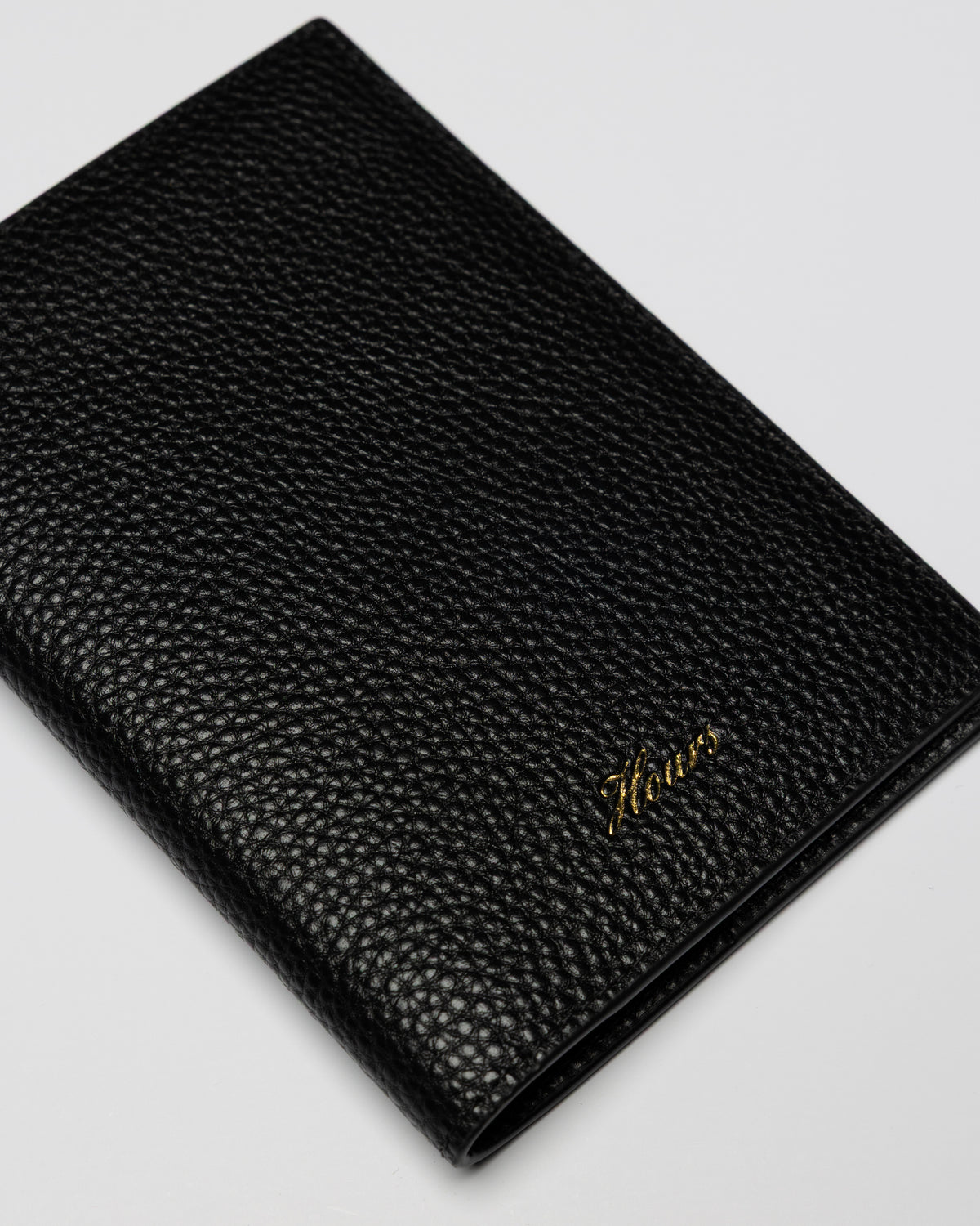 Signature Passport Holder - Black