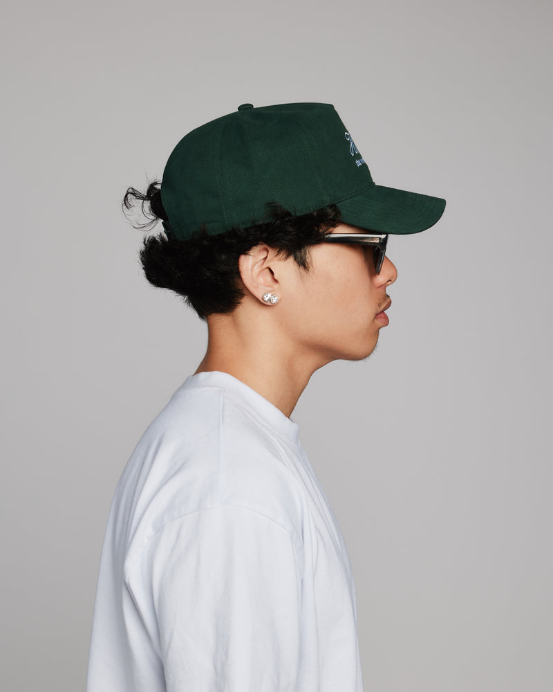 The World is Yours Snapback - Forest Green