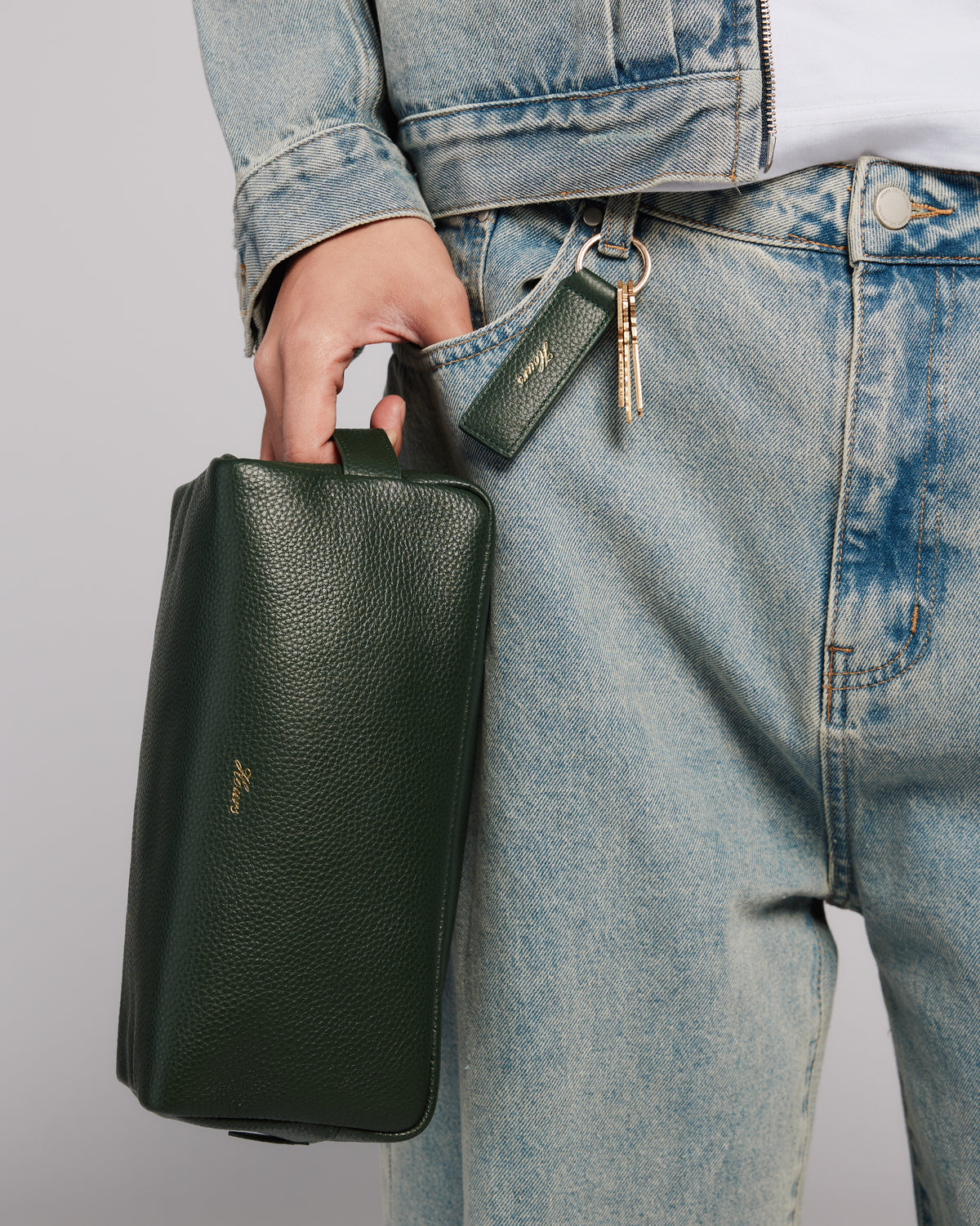 Signature Travel Bag - Forest Green