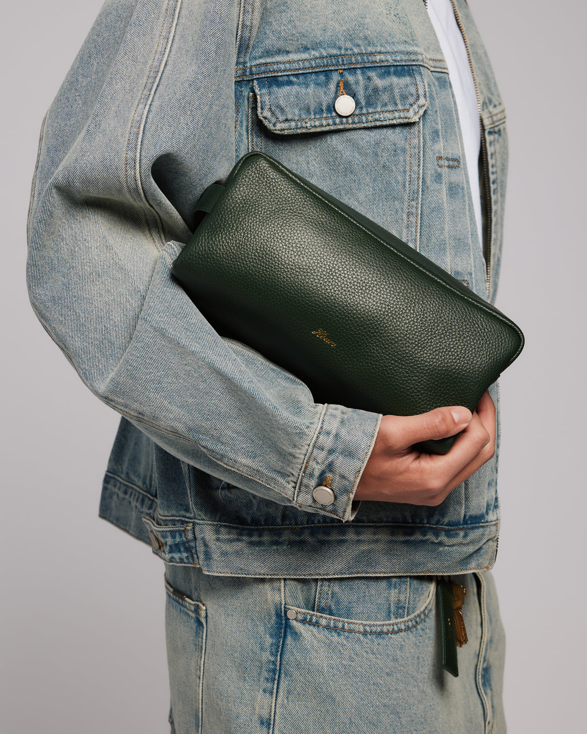 Signature Travel Bag - Forest Green