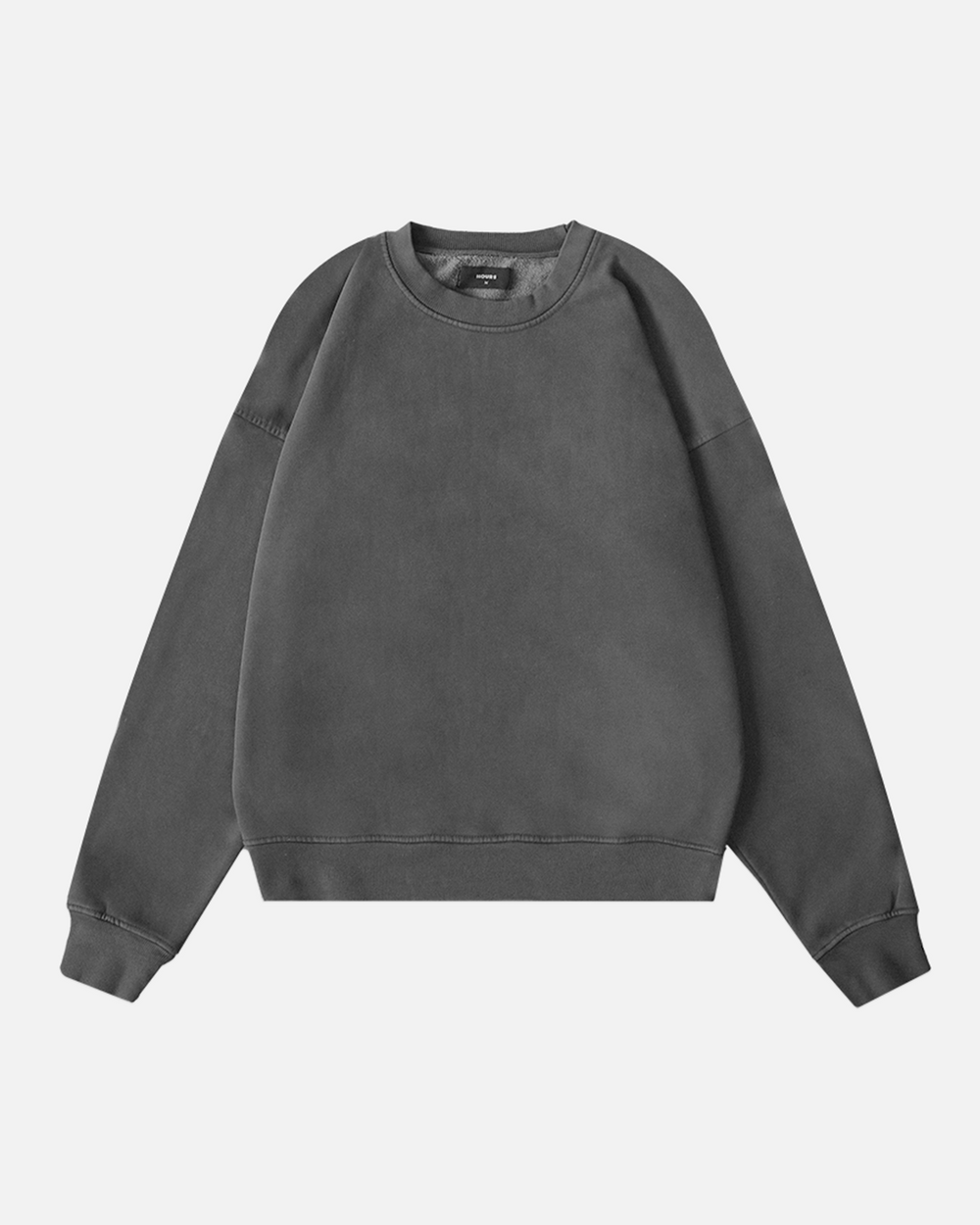 Crew neck grey sweatshirt best sale