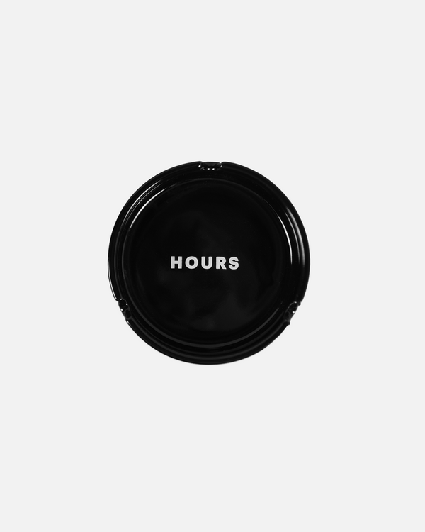 Hours Ashtray - Black