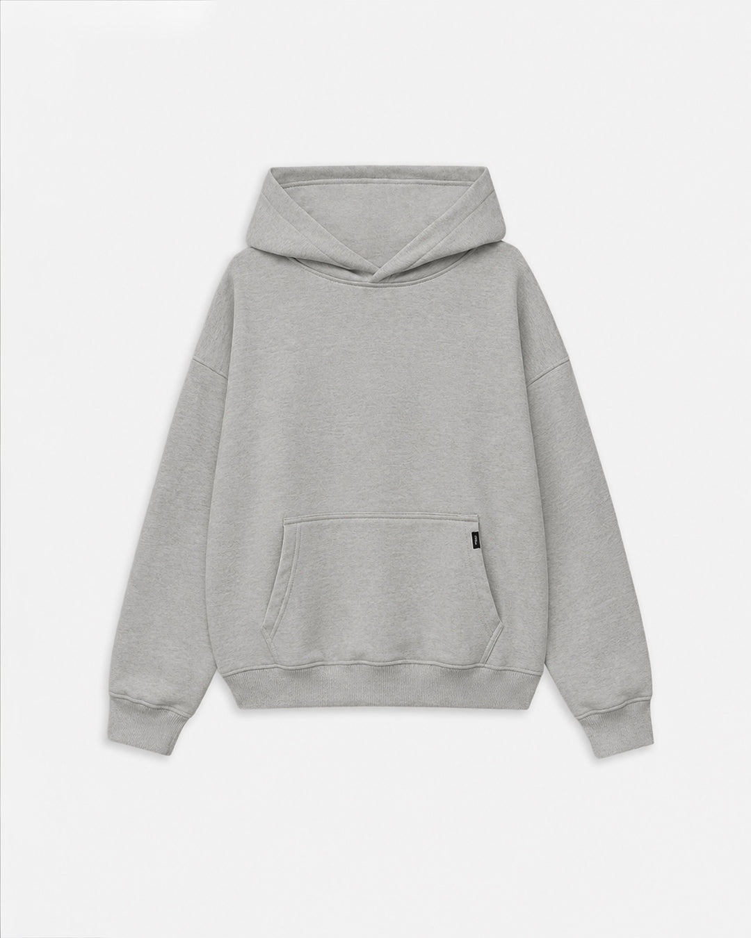 Drop Shoulder Hoodie - Grey