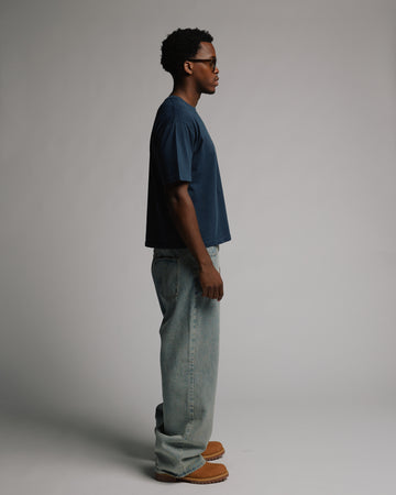 Baby T-Shirt - Washed Navy