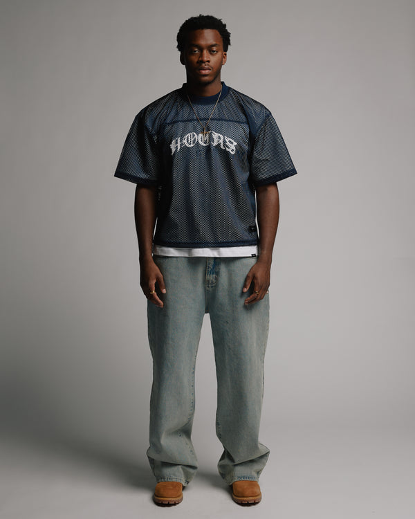 Mesh Jersey - Navy