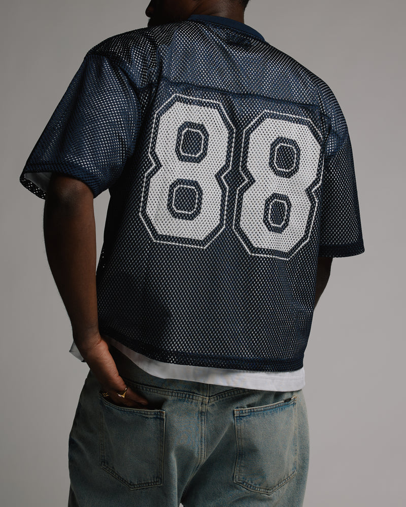 Mesh Jersey - Navy
