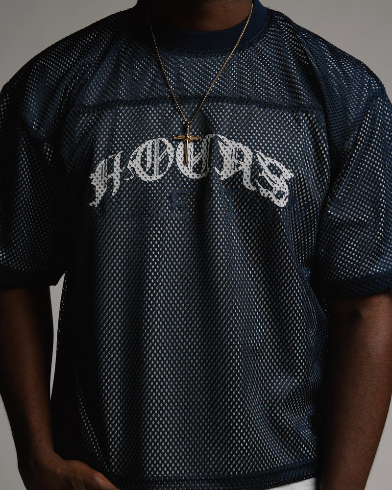 Mesh Jersey - Navy