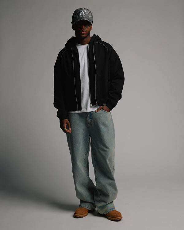 Signature Snapback - Black Camo