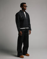 Baggy Raw Denim - Black