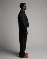Baggy Raw Denim - Black