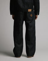 Baggy Raw Denim - Black