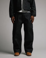 Baggy Raw Denim - Black