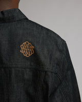 Raw Denim Jacket - Black