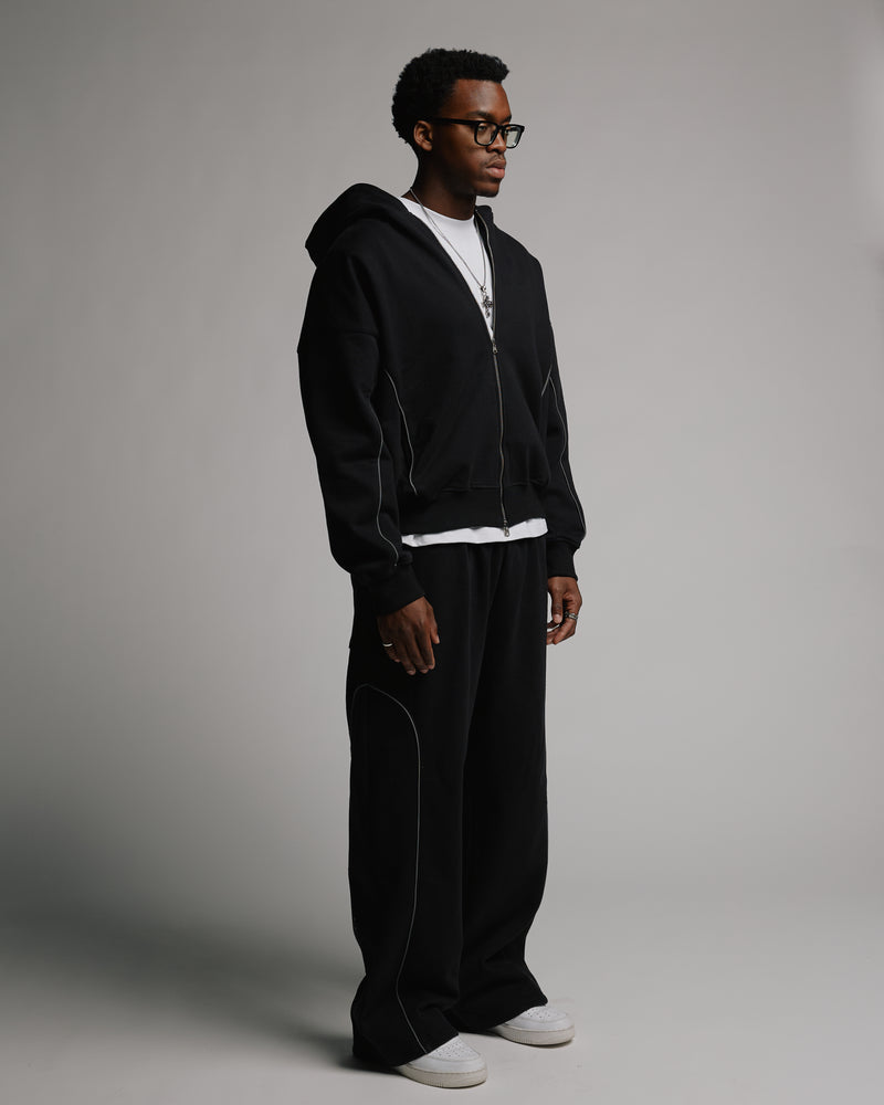 Arc Baggy Sweatpants - Black